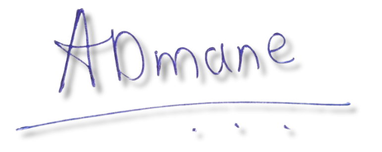 Arati Mane Signature